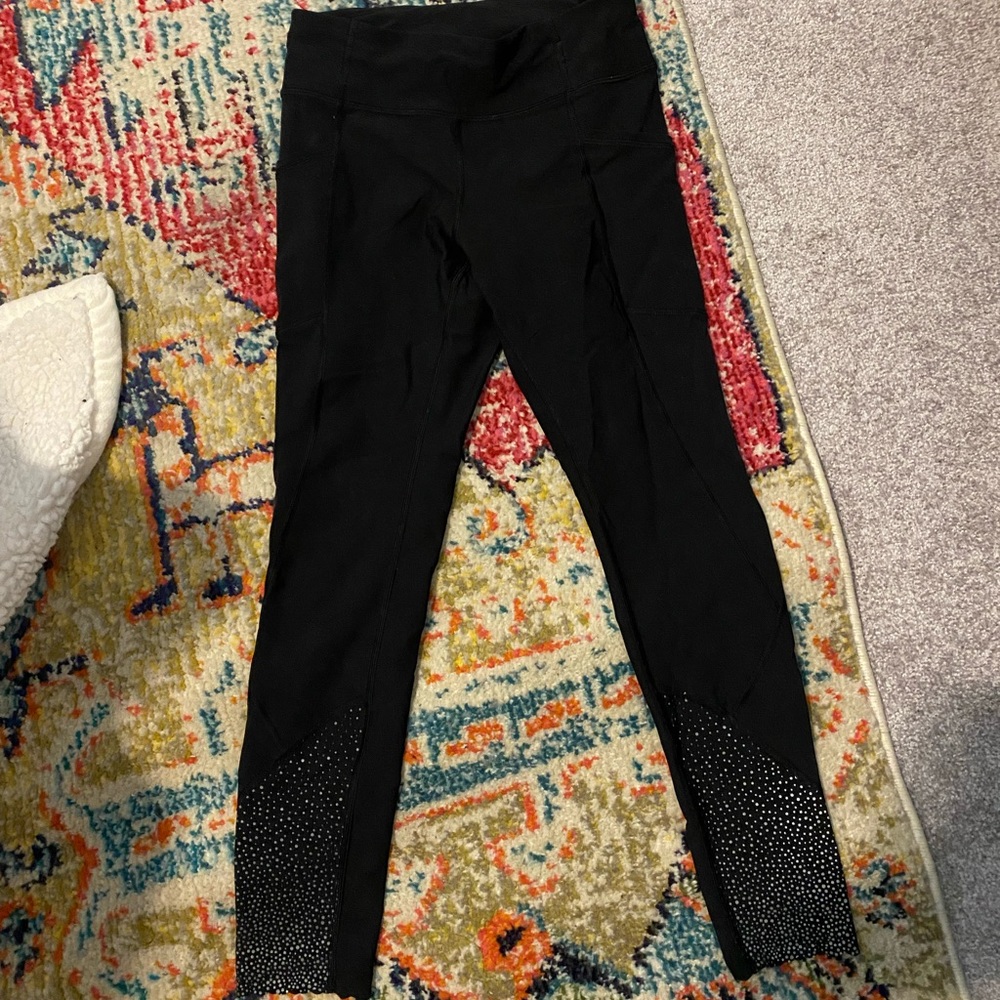 Lululemon Tight legging Black 7/8 Scalloped